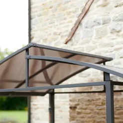 Hot BBQ Panalsol, Aluminium, Grey Pergolas