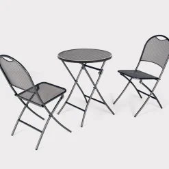 Online Café Roma Bistro Set 2 Seats | Metal
