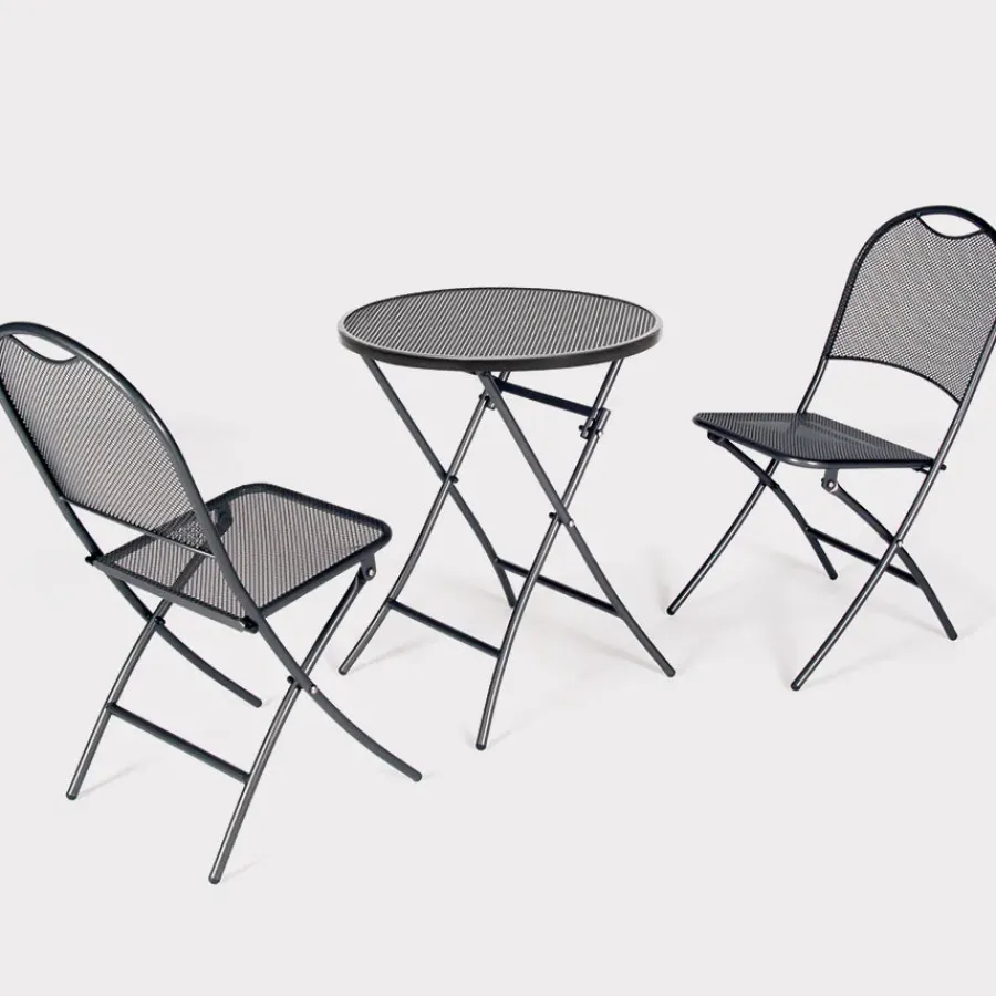 Online Café Roma Bistro Set 2 Seats | Metal