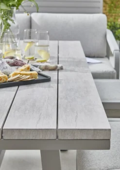 Sale Como Corner Lounge/ Dining Set with Footstools Dining Sets | Lounge Sets