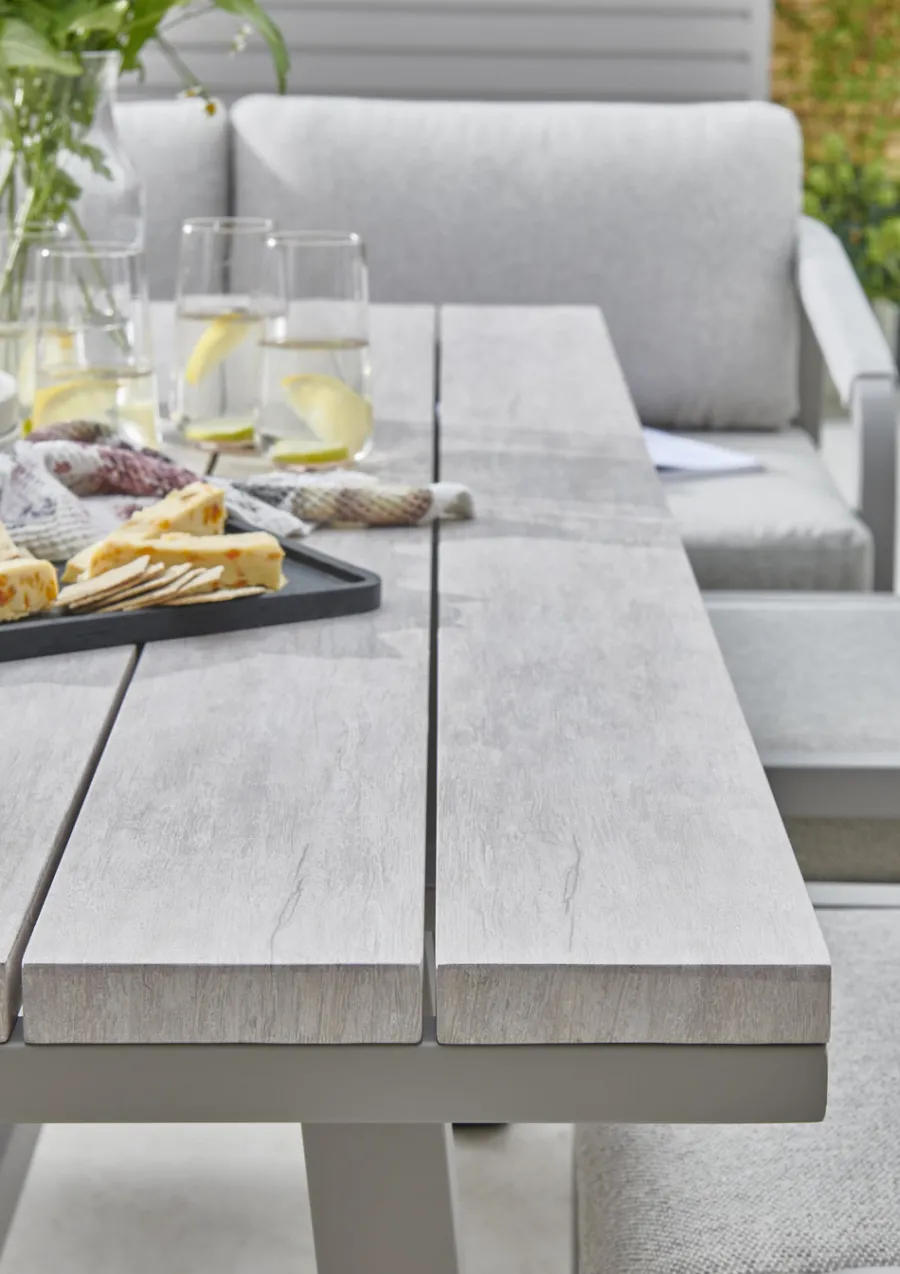 Sale Como Corner Lounge/ Dining Set with Footstools Dining Sets | Lounge Sets