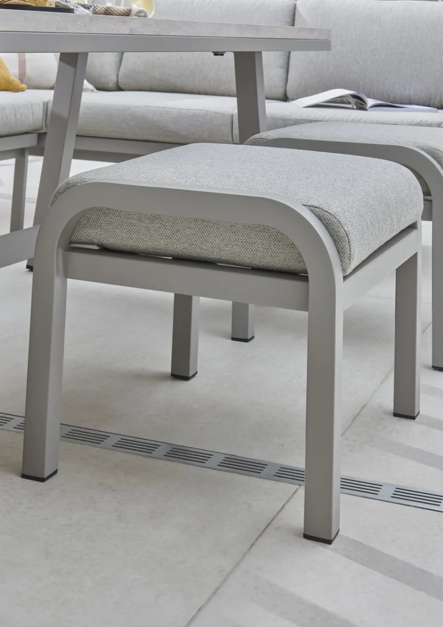 Sale Como Corner Lounge/ Dining Set with Footstools Dining Sets | Lounge Sets