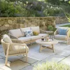 Online Cora 5 Seat Rope Lounge Set with Round Table Seating Sets | Rope