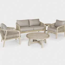 Fashion Cora 4 Seat Rope Lounge Set Seating Sets | 4 Seats