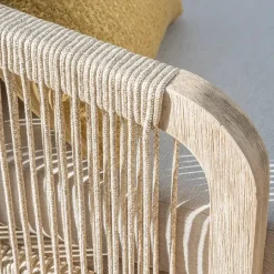 Sale Cora Rope Corner Set Rope | Wood