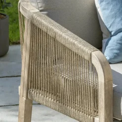 Clearance Cora Rope 3-Seater Garden Sofa Sofas | Rope