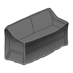 Hot Cora Wicker 3 Seat Sofa Protective Cover Covers