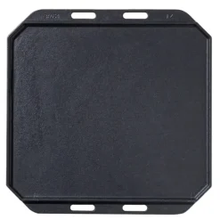 Outlet Cozze® Reversible Cast Iron Pan with Bamboo Tray 330 x 330 mm Accessories