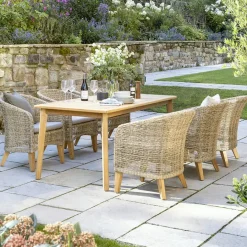 Outlet Durban Dining Set 6 Seat 6 Seats | Wood