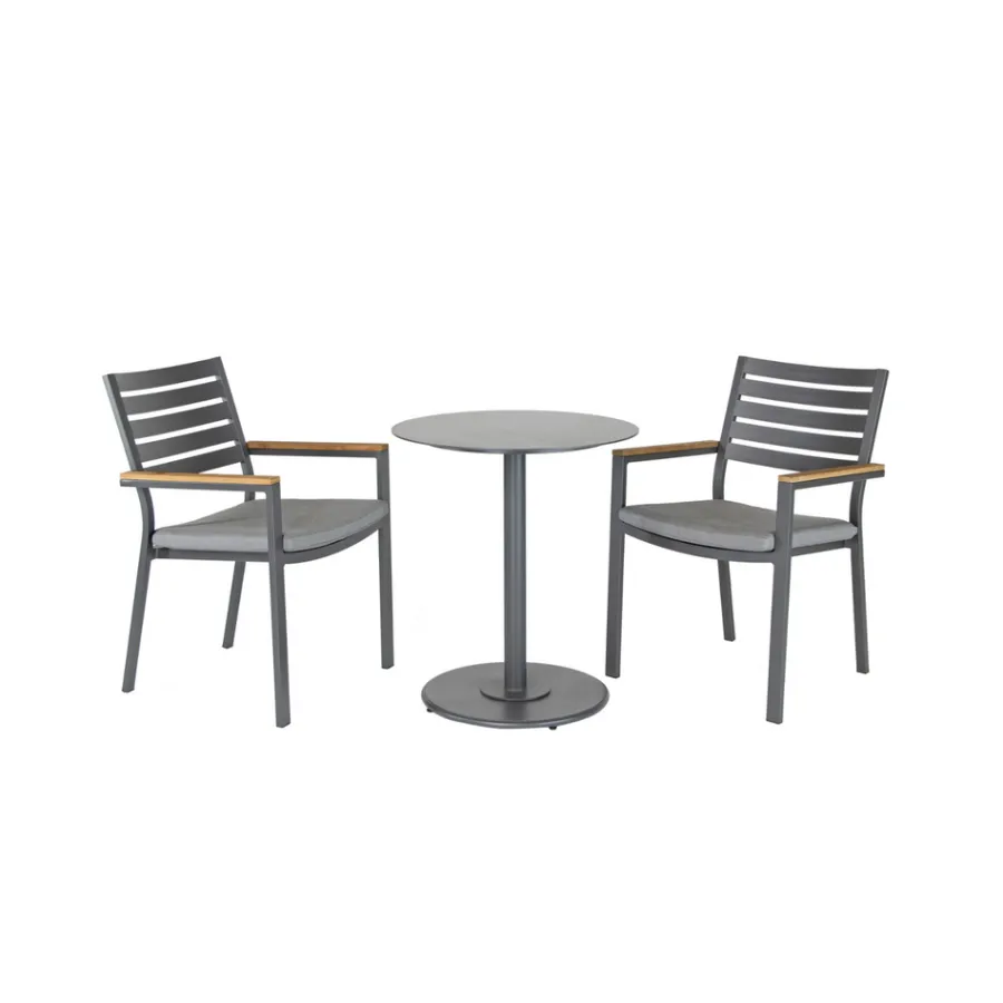 Clearance elba Dining Bistro Set 2 Seats | Aluminium
