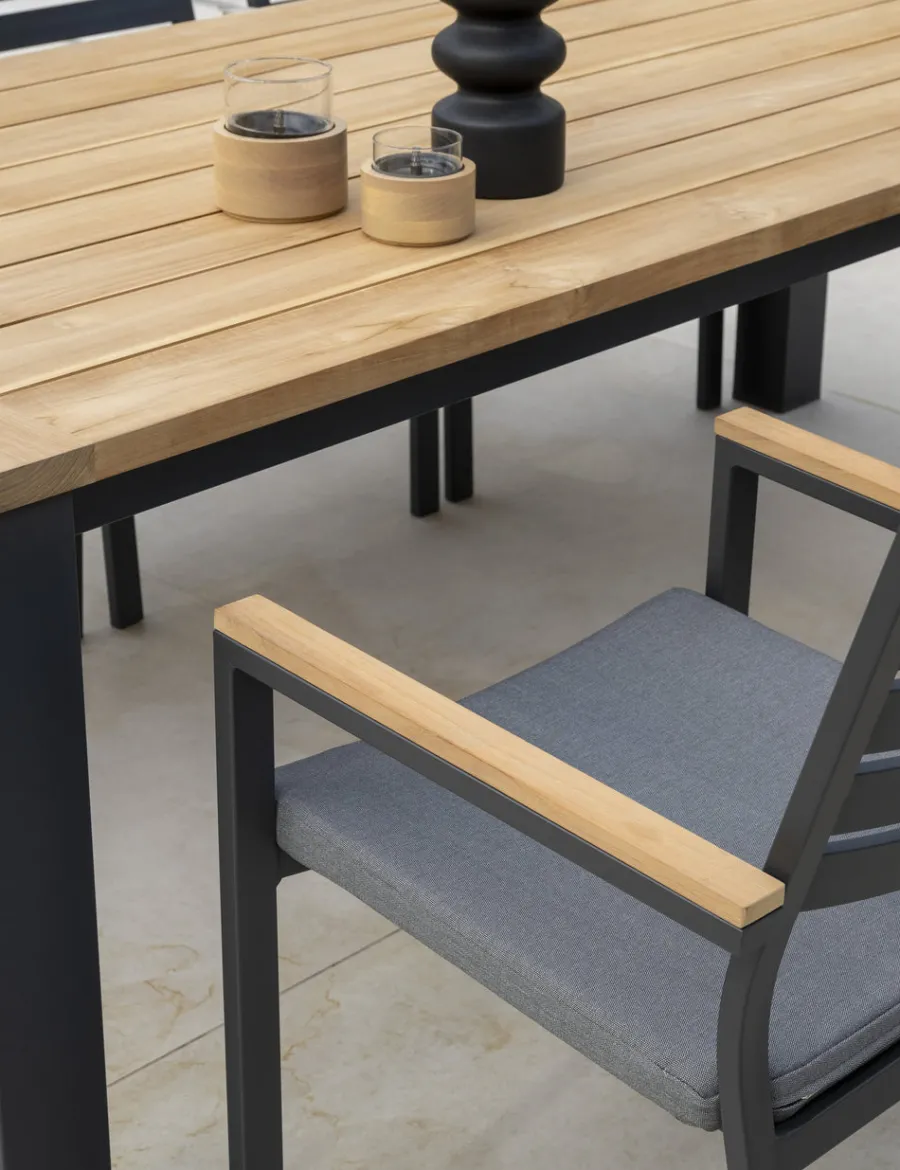 Sale elba Dining Set with 6 Chairs and Dining Table 6 Seats | Aluminium