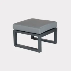 Discount elba Grande Footstool Aluminium