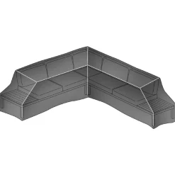 New elba Low Lounge (Standard Corner) - Protective Cover Covers