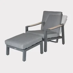 New elba Relaxer with Footstool Sun Loungers