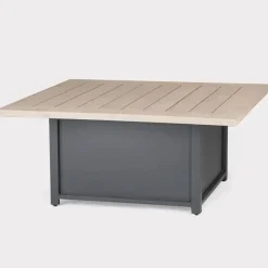 Fashion elba Signature Grande High/Low Table 110x110cm Aluminium | Dining Tables