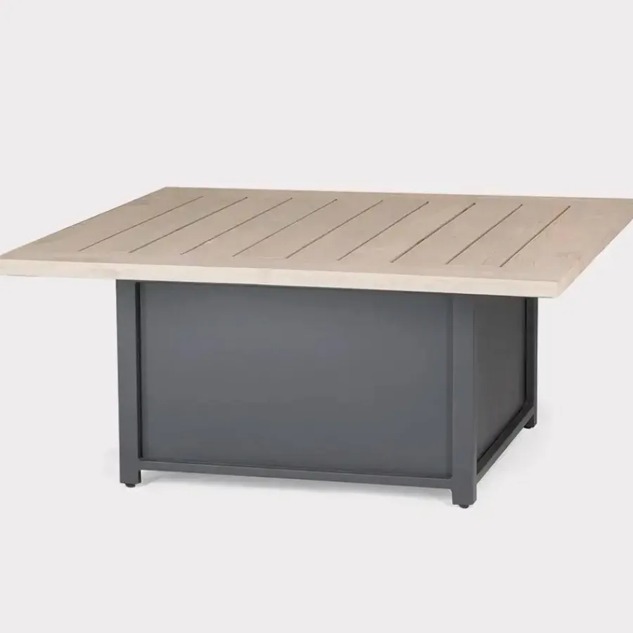 Fashion elba Signature Grande High/Low Table 110x110cm Aluminium | Dining Tables