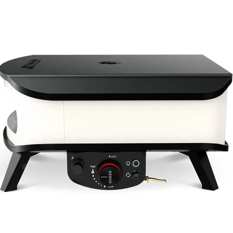 Online 17" Gas Pizza Oven with Rotating Pizza Stone and Thermometer Pizza Ovens
