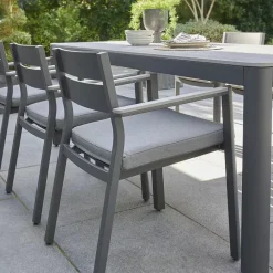 Discount Gio 6 Seat Dining Set 6 Seats | Aluminium