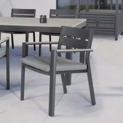 Discount Gio 6 Seat Dining Set 6 Seats | Aluminium