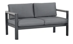 Sale Gio 4 Seat Lounge Set with Coffee Table and Free Fire Pit Coffee Table 4 Seats | Aluminium