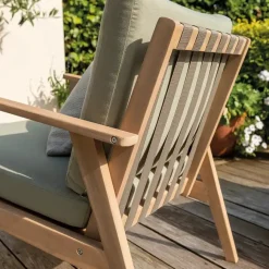 New Hampton Lounge Set 4 Seats | Wood