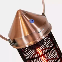 Clearance Kalos Copper Lantern Patio Heater 73cm - 84cm - 98cm Free Standing