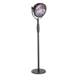 Online Kalos Industrial Style Electric Patio Heater – Free Standing Free Standing