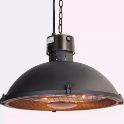 Hot Kalos Industrial Style Electric Patio Heater – Pendant Hanging