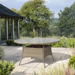 Online Charlbury 140cm Round Dining Table Tables | Rattan