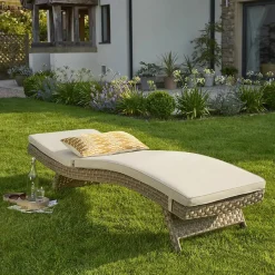 Hot Charlbury Signature Universal Sun Lounger Rattan | Sun Loungers