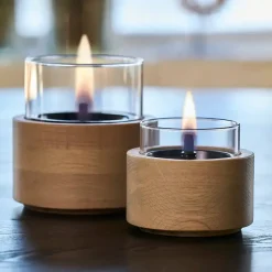 Fashion Lotus 10 Wood Tabletops & Candles