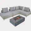 Hot Mali Low Lounge Corner Set & Universal Fire Pit Table Lounge Sets | Corner Sets