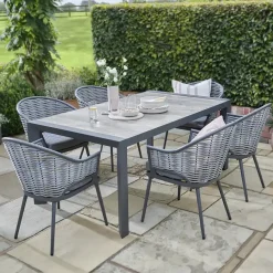 Outlet Malo Dining Set 6 Seats | Rattan
