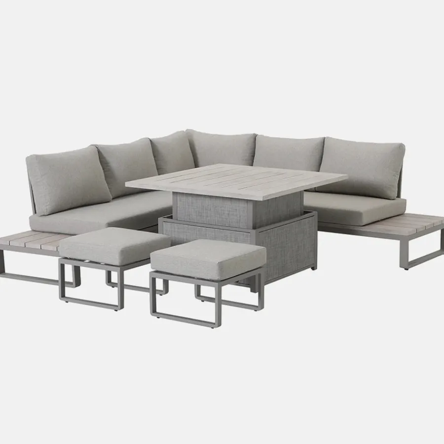 Outlet Marina Corner Lounge with High/Low Table Corner Sets