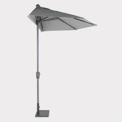 Fashion Menos ½ Balcony Parasol 2.7m with Base Parasols