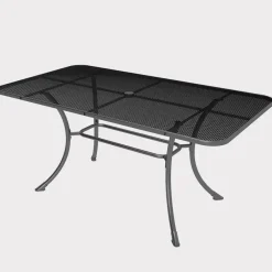 Clearance Mesh Rectangular Table 160x90cm Metal | Dining Tables