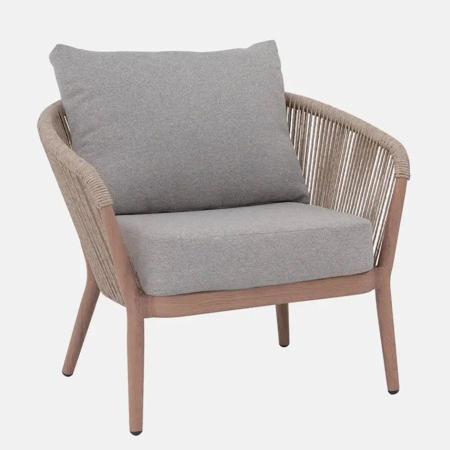 Fashion Messina 5 Seat Lounge Set Seating Sets | Aluminium