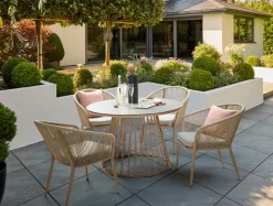 Hot Messina 4-Seat Dining Set Dining Sets | Rope