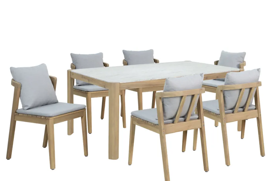 Fashion Nara Dining Set Wood | Dining Sets