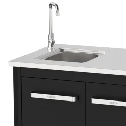 Fashion Outdoor Kitchen 2 Door with Sink and Tap Outdoor Kitchens