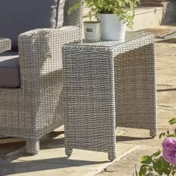 Clearance Palma Glass Top Side Table Tables | Side Tables