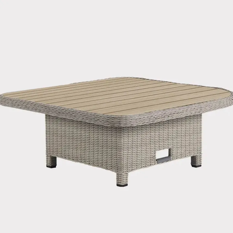 Discount Palma Grande High/Low Table with Alu Slat Top Tables | Dining Tables
