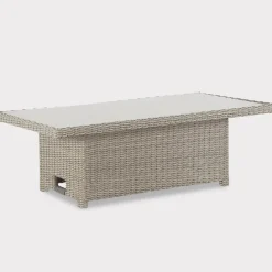 Hot Palma High/Low Table with Glass Top Tables | Dining Tables