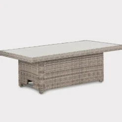 Hot Palma High/Low Table with Glass Top Tables | Dining Tables