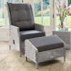 Sale Palma Signature Recliner with Footstool Chairs | Rattan