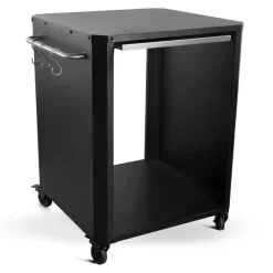 Hot Pizza Oven Table with Wheels Outdoor Kitchens