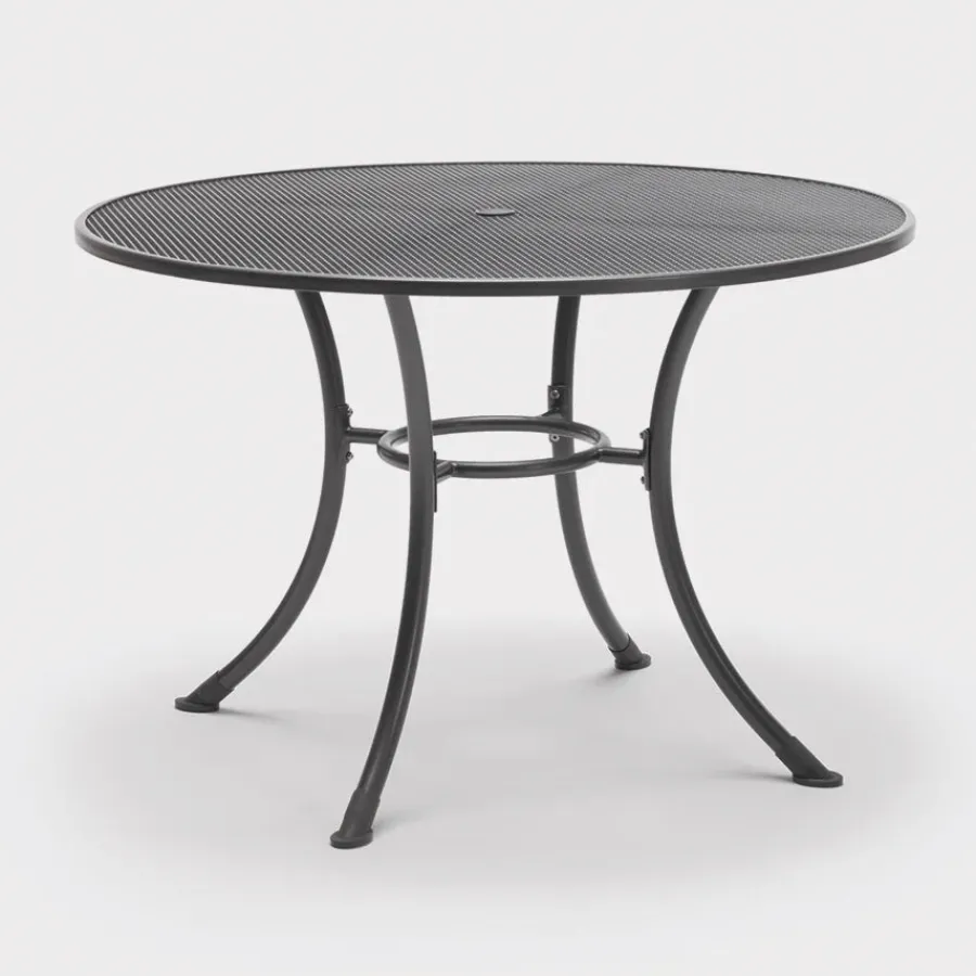 Hot Round Mesh Table 110cm Metal | Dining Tables