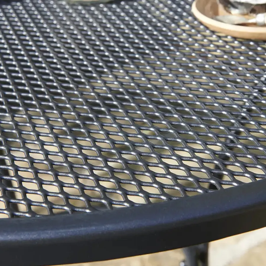 Hot Round Mesh Table 110cm Metal | Dining Tables