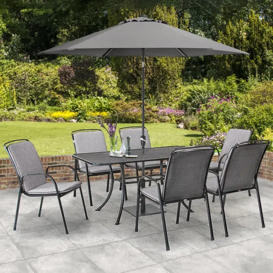 New Savita Armchair, Iron Grey Metal | Chairs
