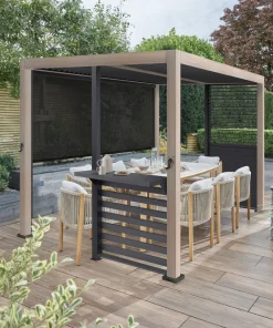 Online Signature Pergola Bar Grey 150cm Pergolas